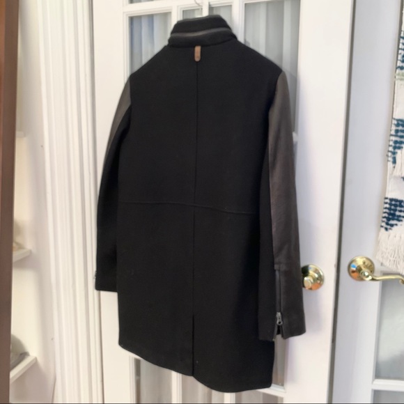 MACKAGE Wool & Leather Winter Coat/Jacket -  Small - Picture 7 of 16